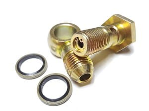 Łącznik siłownika z zabezpieczeniem