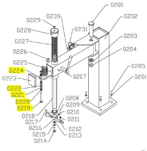 Mechanizm mocujący ATH 1460