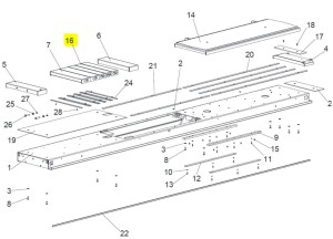 Pokrywa z uchwytem 170 mm