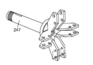 Uchwyt koła 7226 (do 2012) ⌀74mm