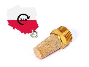 Tłumik, filtr powietrza G1/8"  (zamiennik)