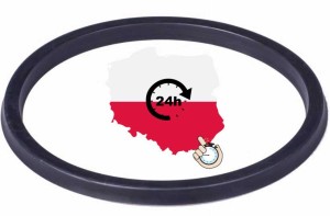 Uszczelka na tłok zbijaka 186x12x9