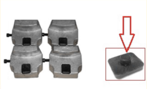 Plastikowa wkładka do aluminiowych zacisków RAS1211 (7226, 7242, 7256)