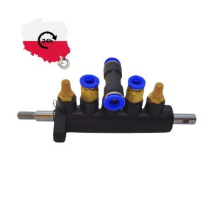 Blok zaworów (czarny,plastikowy) (typ B)