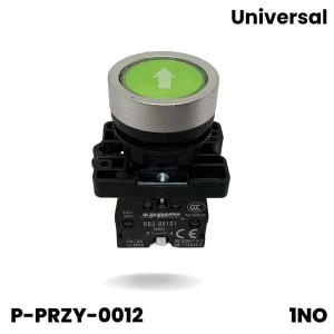 Przycisk podnośnika - zielony ze strzałką (góra-dół) 1 x NO