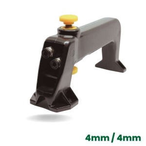 Rączka z zaworem - kompletna (połączenie węży 4mm)